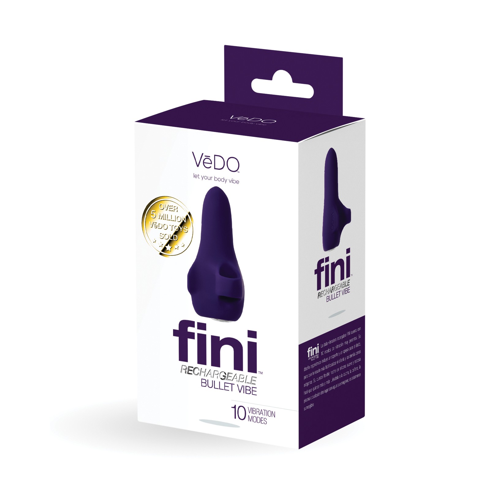 VeDO Fini Rechargeable Bullet Vibe - Purple