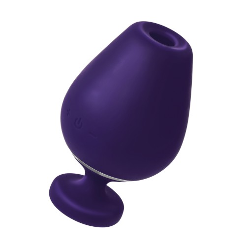 VeDO Vino Vibrador Sónico Recargable Púrpura - Estimulación Clitorial Definitiva