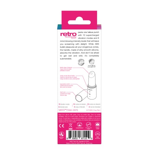 VeDO Retro Bullet Vibe for Targeted Stimulation