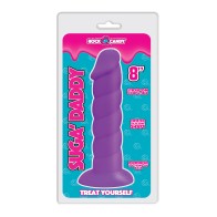 Dildo de Silicona Rock Candy Suga Daddy 8" Morado