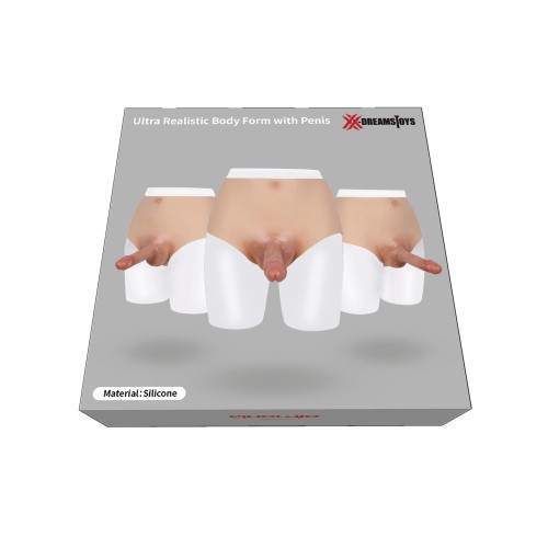 Forma de Pene Ultra Realista XX-DREAMSTOYS Grande