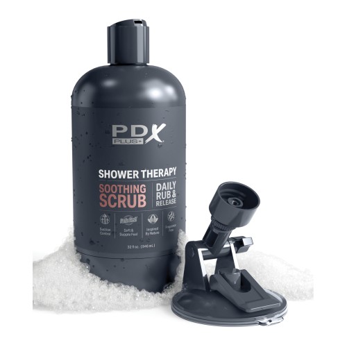 PDX Plus Shower Therapy Soothing Scrub Tan