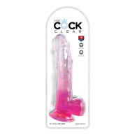 King Cock Clear 9" Realistic Dildo - Ultimate Pleasure